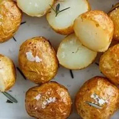Papas a la leña